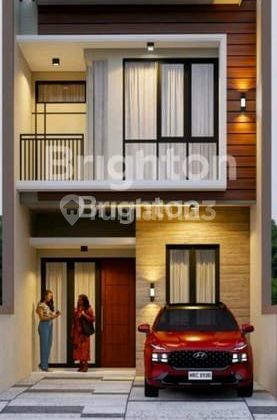 Murah Rumah Baru Minimalis Lebar 6 Row 2 Mobil Lokasi Premium Darmo 1