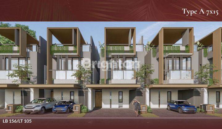 RUMAH SOUTH TRESOR TIPE A 3 LANTAI BY METLAND CYBER PURI KARANG TENGAH TANGERANG 2