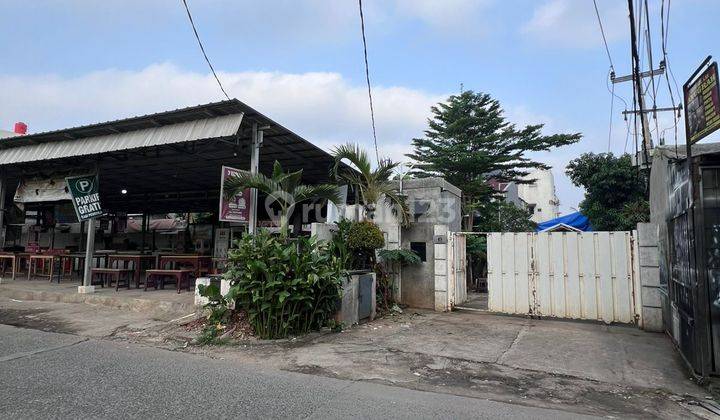 Rumah Tanah Luas Strategis Tepi Jalan Raden Sanim Dekat Tol Cijago Beji Depok Jawa Barat 1