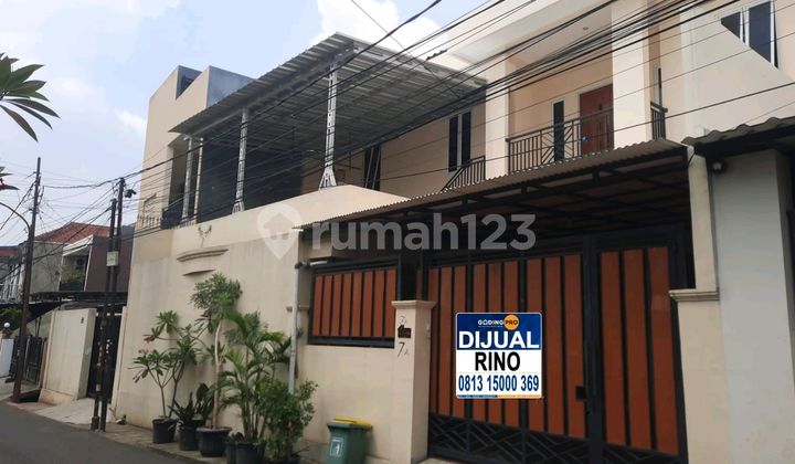 Lokasi Emas! Harga Masih bisa Nego! Rumah 2 Lantai Baru 2 Tahun Pakai Lebar 14 Meter Strategis Hanya 200 Meter ke Jalan Bang Pitung Rawabelong Jakarta Barat 2