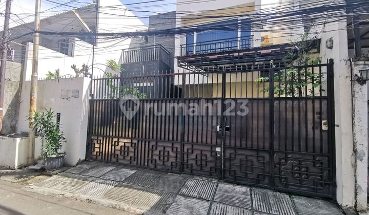 Lokasi Emas! Harga Masih Nego! Rumah Siap Huni Kemanggisan Ilir Komplek Dpr Jakarta Barat