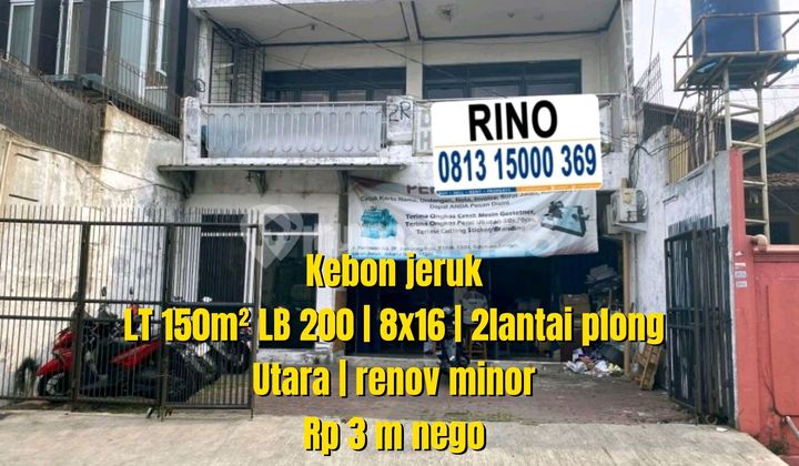"✨ Ruko 2 Lantai Strategis - Zona Komersial Ramai, Siap Usaha & Investasi! Jakarta Barat