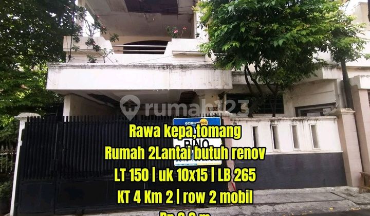 Rumah 2 Lantai Renov Minor Rawa Kepa Tomang Jakarta Barat