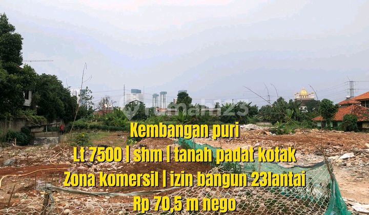 Lokasi Emas! Harga Masih bisa Nego! Tanah Kotak Strategis Pusat Keramaian Puri Kembangan Jakarta Barat Lokasi Emas! Harga Masih bisa Nego! Tanah Kotak Strategis Pusat Keramaian Puri Kembangan Jakarta Barat