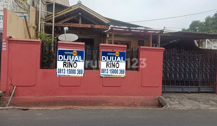 Lokasi Emas! Nego Sampai Jadi! Rumah 1 Lantai Hitung Tanah Lebar 8 Meter Tepi Jalan Pahlawan Sukabumi Selatan Jakarta Barat 2