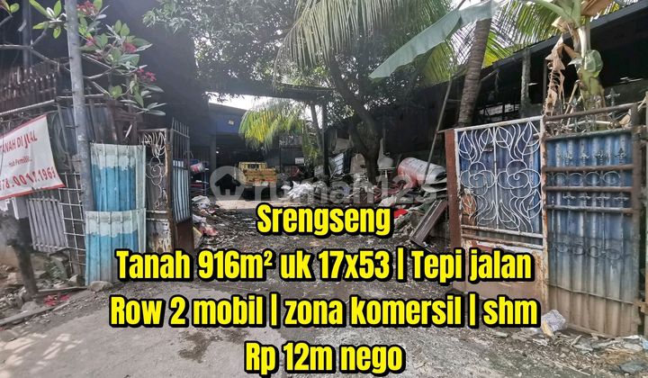 Lokasi Emas! Harga Masih Nego! Tanah Zona Komersil Lebar 17 Meter Strategis Dekat Playfield Primary School Srengseng Jakarta Barat Lokasi Emas! Harga Masih Nego! Tanah Zona Komersil Lebar 17 Meter Strategis Dekat Playfield Primary School Srengseng Jakarta Barat