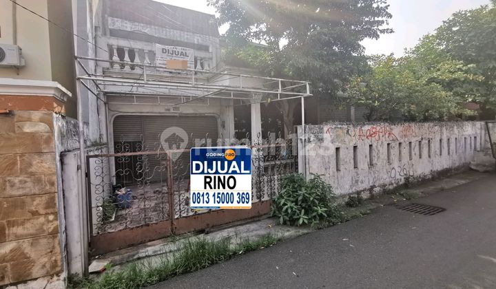 Lokasi Emas! Harga Masih Nego! Rumah 2 Lantai Hitung Tanah Lebar 15 Meter Komplek Bakti Dekat Smp 111 Kemanggisan Jakarta Barat