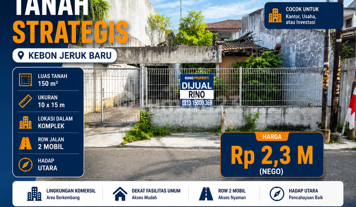 Jual Cepat,Harga Masih Nego! Tanah Dalam Komplek Kebon Jeruk Jakarta Barat Jual Cepat,Harga Masih Nego! Tanah Dalam Komplek Kebon Jeruk Jakarta Barat