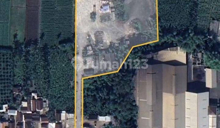 Dijual Tanah Strategis Dekat Exit Tol cocok untuk dibangun perumahan, pabrik & gudang di Pakis, Malang 