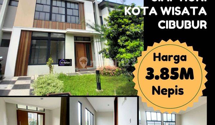 Rumah Cantik Siap Huni Kota Wisata, Cibubur 2