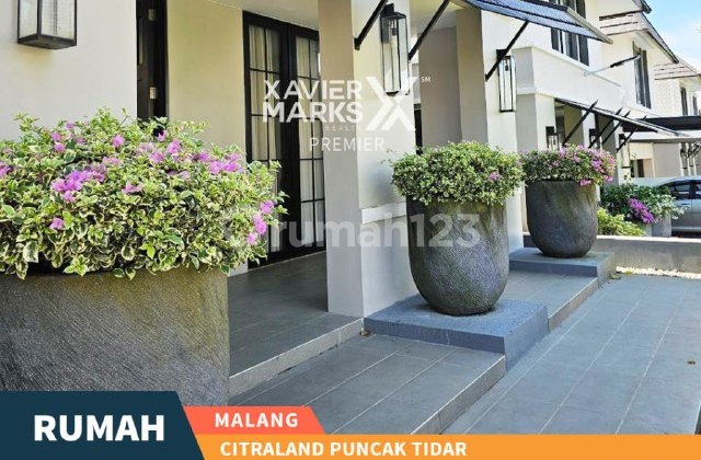 Rumah Cantik Mewah Full Furnished di Citraland Puncak Tidar Dau Malang
