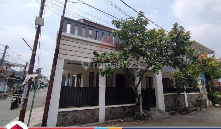 Rumah Sudah Renov Jual Rugi Urgent Banting Harga Hadap Hook Selatan Bebas Banjir Pondok Ungu  2