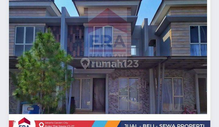  Rumah Cluster North Mississipi Terawat Super Murah Jakarta Garden City 1