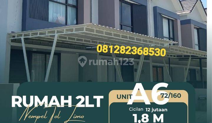 Rumah Baru Siap Huni di Limo Depok, Tetangga Cinere Strategis.. 2