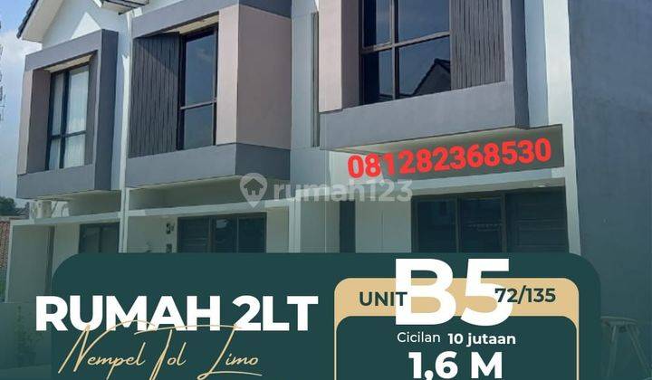 Rumah Baru Siap huni di Meruyung Limo Depok 1