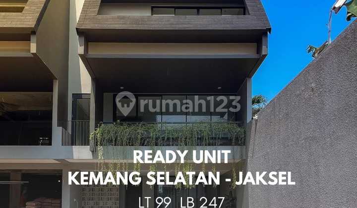 Ready-to-Occupy House in a Complex in Kemang, South Jakarta