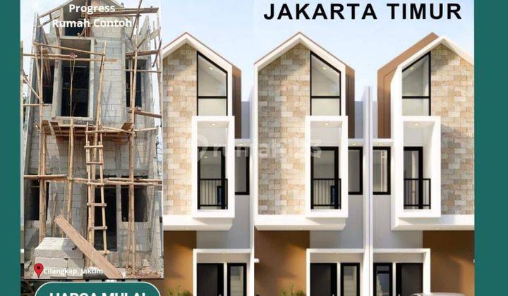 Rumah Baru Akses Langsung Ke Jalan Raya Di Cilangkap Jakarta Timur..  2