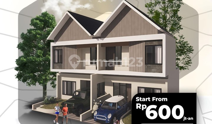 New House in Cibubur Residential Complex, Cimanggis Depok, Strategically Located in Cibubur