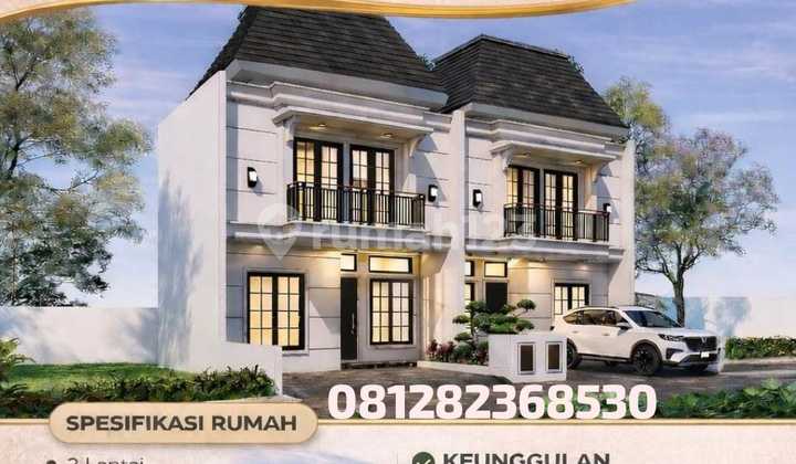 Rumah Baru Free Biaya-Biaya Strategis di Ciracas Jakarta Timur