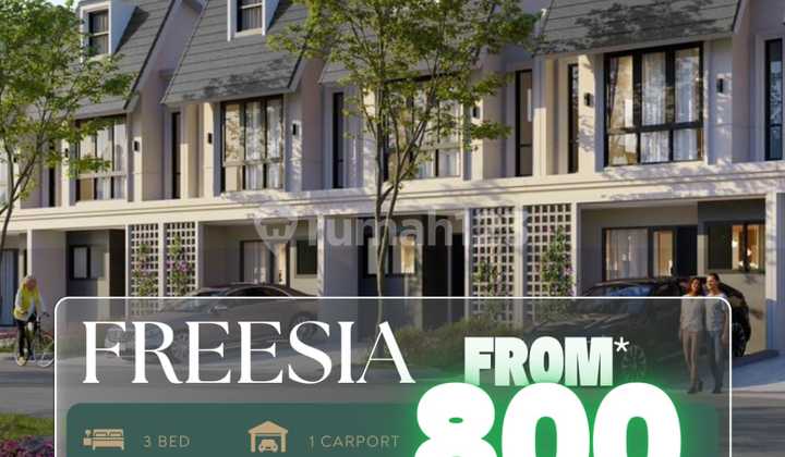 Rumah Baru Botanica Cibubur Lokasi Strategis Rumah Baru Botanica Cibubur Lokasi Strategis