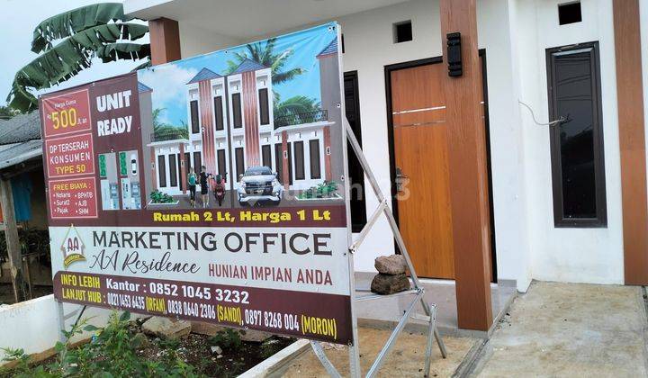 Rumah murah rumah 2 lantai rumah minimalis modern rumah baru di  Jl. Ciater Wareng, RT.01/RW.013 des, Rawakalong, Kec. Gn. Sindur, Kabupaten Bogor, Jawa Barat 16540 SHM Baru 2