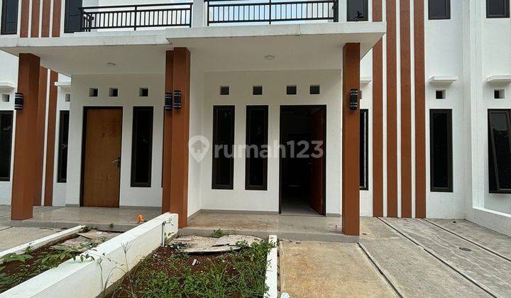 Rumah murah rumah minimalis modern rumah 2 lantai di  Jl. Ciater Wareng, RT.01/RW.013 des, Rawakalong, Kec. Gn. Sindur, Kabupaten Bogor, Jawa Barat 16540 2 Lantai SHM Baru Timur 1