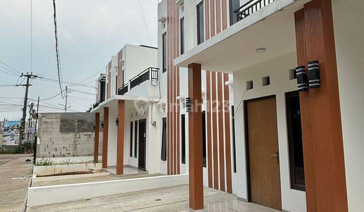 Rumah murah 2 lantai minimalis modern di  Jl. Ciater Wareng, RT.01/RW.013 des, Rawakalong, Kec. Gn. Sindur, Kabupaten Bogor, Jawa Barat 16540 Rumah baru 2 Lantai 1