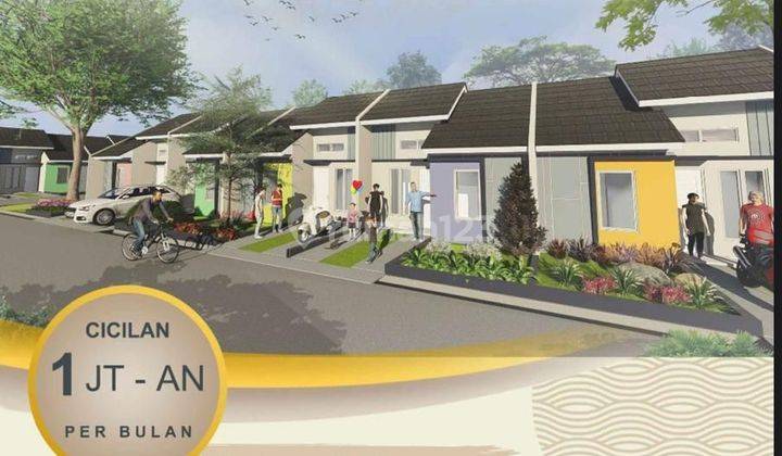 Rumah subsidi murah deket stasiun kereta parung panjang di Jln raya jagabita komplek puri living parung panjang Rumah SHM Baru 2