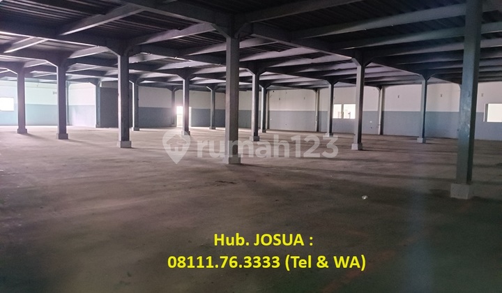 Jababeka Warehouse LT 1 Ha, LB 1.5 Ha, Container Access, Cheap Quick Sale Jababeka Warehouse LT 1 Ha, LB 1.5 Ha, Container Access, Cheap Quick Sale