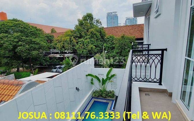 Rumah Dharmawangsa, Kebayoran Baru 3 Lantai, Lt 320 M2, New, Pool 1