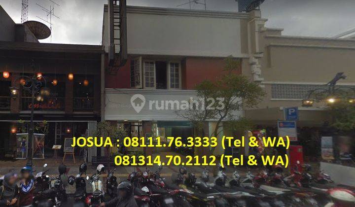 Ruko Braga City Walk Bandung Lt 300 M, 2 Lt, Lb 400 M2, Bagus 1