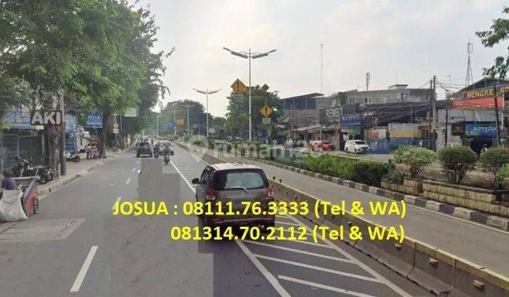 Tanah Otista Raya Cawang Lt 1268 M2, Strategis, Murah Jual Cpt