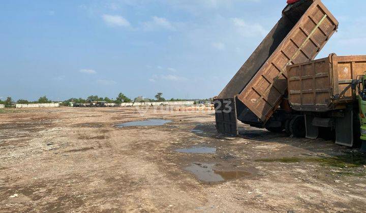 Tanah Marunda Dekat Bkt 16 Ha, Sdh Diurug, Pagar Tembok Keliling 1