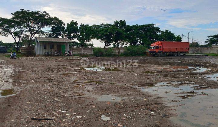 Tanah Marunda Dkt Bkt Luas 2 Ha Sdh Diurug, Pagar Tembok Keliling 2