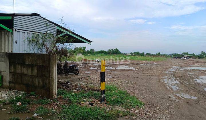 Tanah Marunda Dkt Bkt Luas 1 Ha Sdh Diurug, Pagar Tembok Keliling 2