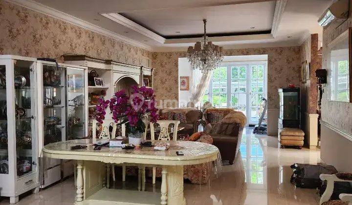 Rumah Polonia Cipinang Cempedak 2 Lt, Lt 623m, Kolam Renang, Lux 2