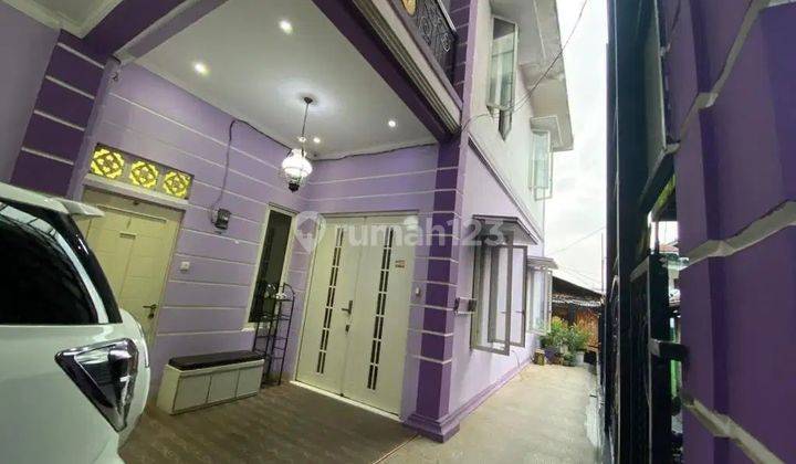 Rumah Cililitan Besar 2 Lt, Lt 156 M2, Murah Lux, Jalan 2 Mobil 2