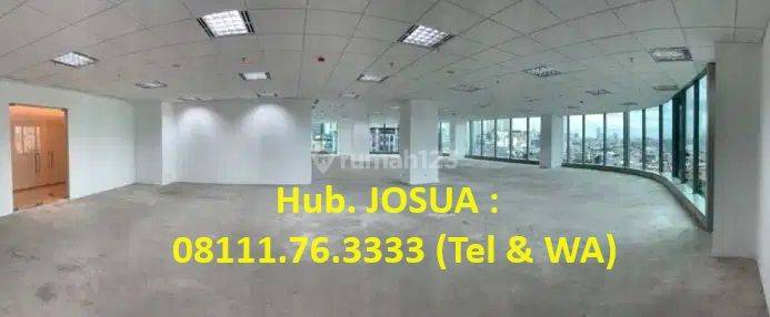 Ruang Kantor Lippo Thamrin Office Luas 684 m2, Lux Lokasi Premium