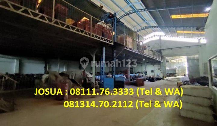 Gudang Dadap Jl Raya Perancis, Kosambi: LT 5925 m2, LB 5000 m2 2