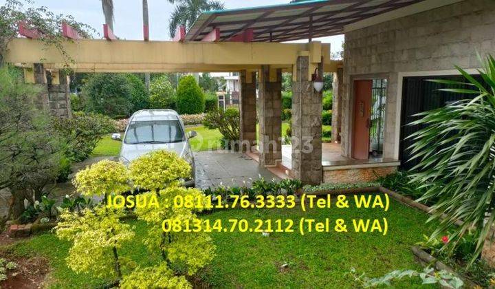 Villa Billabong Park View: 2 Lantai, LT 3169 m2, Murah Dibwh NJOP 2