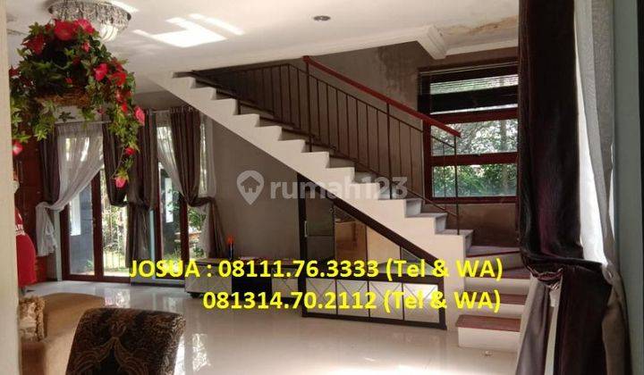 Rumah Rancamaya Cluster Istana Bunga 2 Lt, Lt 235 M2, Hook 2