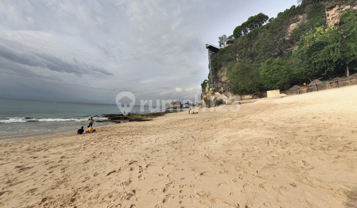Jimbaran Bali Land, Beachfront Next to Ayana, Area 10.25 Ha, Freehold Certificate, Suitable for Resort