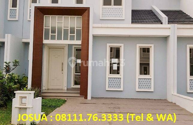 Rumah Suvarna Sutra Cluster Chiara 2 Lantai, Lt 128 M, Jual Cepat 1