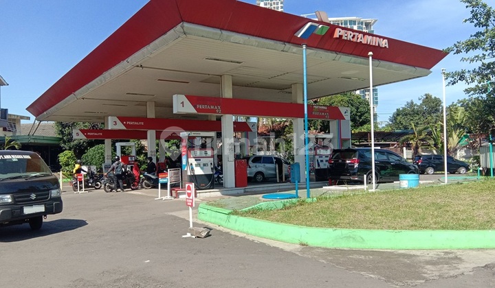 SPBU Bekasi Timur LT 2626 m2, Jln Utama Strategis Ramai