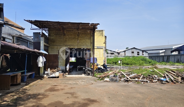 Kavling Kawasan Industri Pulo Gadung Jiep: Luas 2790 M2, Jalan Utama