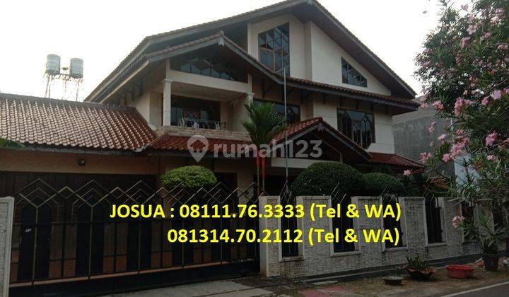 Rumah Kavling Al Duren Sawit 3 Lt, Lt 620 M2, Lb 352 M2, Bagus 1