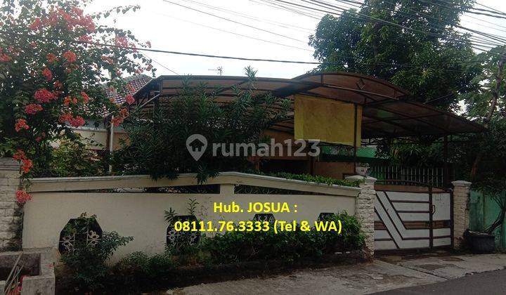 Rumah Polonia Cipinang Cempedak 1.5 Lt, Lt 300 M2, Jual Cpt Murah 1