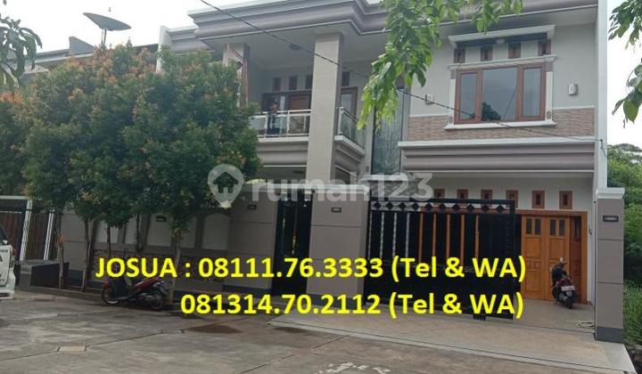 Rumah Kavling Marinir Duren Sawit: 2 Lt, LT 350 m2, LB 600 m2, NEW, LUX