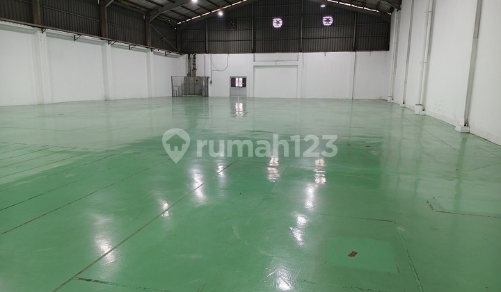 Gudang / Pabrik Ejip Cikarang: LB 5824 M2, Akses Kontener, bisa Sewa Sebagian
