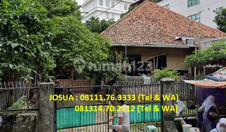 Rumah Menteng Pegangsaan: LT 588 m2, LB 360, Dekat Tugu Proklamasi